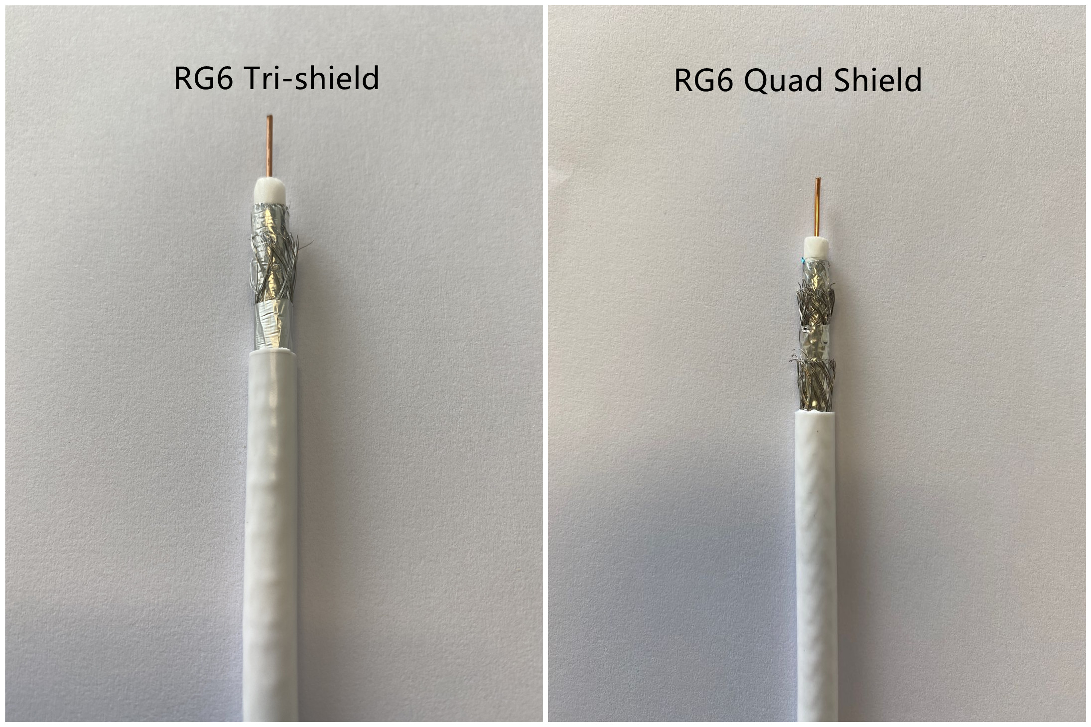 RG6 vs RG6 Tri Shield vs RG6 Quad Shield: What’s the Difference?
